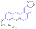 Berberina (one additional ring closure with incorporated N-methyl)