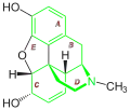 Morfina (two additional ring closures)