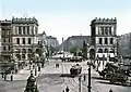 Puerta de Halle alrededor de 1900