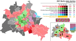 Elecciones estatales de Berlín de 2021