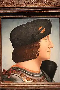 Retrato de Charles d'Amboise, 1500, Museo de Arte de Seattle