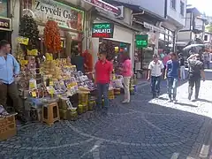 El mercado histórico de Beypazarı.