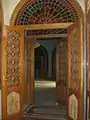 Interior de la mezquita Bibi-Heybat