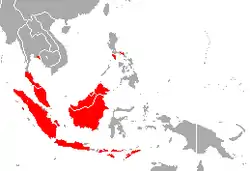 Distribución de H. bicolor