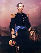 Retrato del General Máximo Blanco, por Aquiles Bigot.
