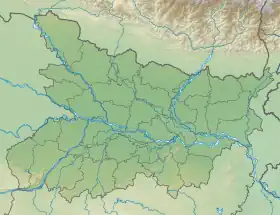 Río Karmanasa ubicada en Bihar