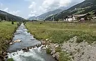 El río Drava cerca de Strassen.