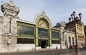 Estación de La Concordia (Bilbao), 1902.