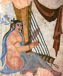 Mosaico en Bishapur