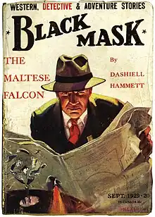 Portada de Black Mask de Septiembre de 1929