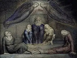 William Blake, Ugolino apresado (ilustración de la Divina Comedia)