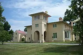 Blandwood Mansion en Greensboro, Carolina del Norte