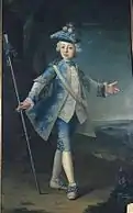 1730: niño en habit à la française
