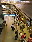 Estación Rajiv Chowk.