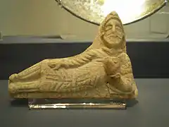 Figura de terracota del art de l'imperi Parto