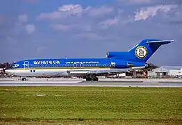 Boeing 727-200 con matrícula TG-AYA de Aviateca