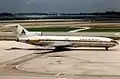 Boeing 727-2J7-Adv. de Mexicana (N553NA) en el Aeropuerto Internacional de Miami.