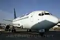 Boeing 737-2C3(Adv.) de Global Air (XA-UHY) en el Aeropuerto Internacional de la Ciudad de México.