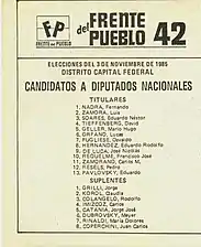 Frente del Pueblo