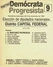 Partido Demócrata Progresista