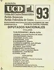 Unión del Centro Democrático