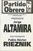 Partido Obrero