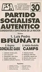 Partido Socialista Auténtico