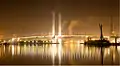 Puente de Bolte en la noche, Melbourne