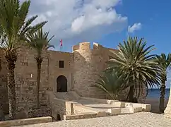 Entrada de la fortaleza.