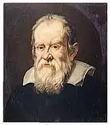 Retraro de Galileo, en el Louvre.