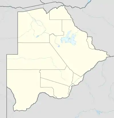 Maitengwe ubicada en Botsuana