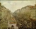 Boulevard Montmartre, Mardi Gras (1897), Camille Pissarro.