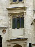 Ventana con saledizo en Bourges