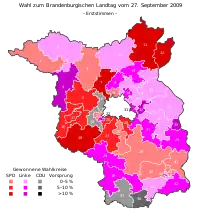 Elecciones estatales de Brandeburgo de 2009