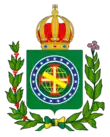 Escudo de armas Imperial durante el Primer Reinado (1822-1853)