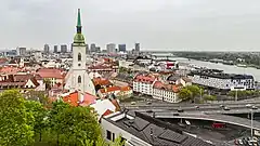 La Ciudad Vieja desde la colina del castillo.