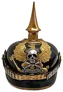 Pickelhaube alemán