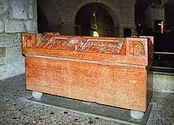 Sarcófago del obispo Berardo Maggi, Duomo Vecchio de Brescia