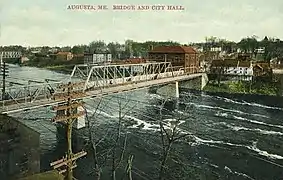 Río Kennebec en 1909
