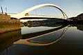 Puente peatonal sobre la Ría de Plencia