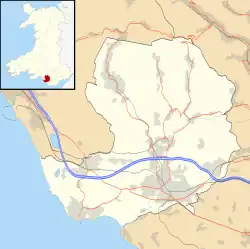 Pontycymer ubicada en Bridgend (autoridad unitaria)