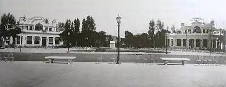 Cervecerías "Brisas del Plata" y "Don Juan de Garay" (demolida) en Costanera Sur (año 1928)