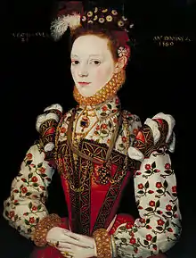 Helena Snakenborg, noble, Doncella de Honor de la Reina Isabel I de Inglaterra, y Marquesa de Northampton