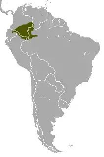 Distribución del churuco