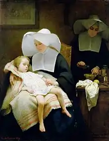 Las Hermanas de la Caridad (1859).