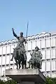 Estatuas de Don Quijote de la Mancha y Sancho Panza