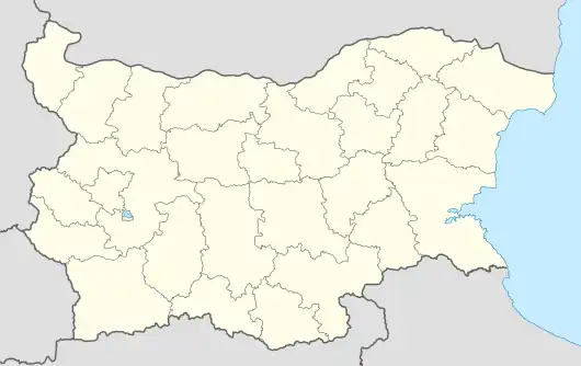 Knezhá ubicada en Bulgaria