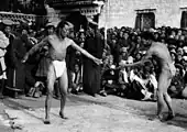 Luchadores tibetanos, 1938
