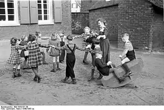 Niños alemanes en 1948