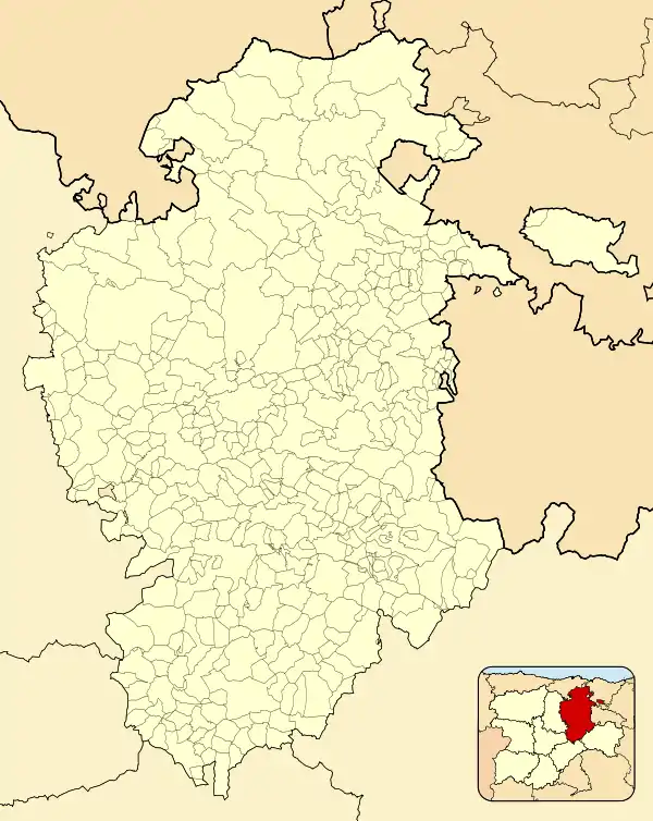 San Cibrián ubicada en Provincia de Burgos